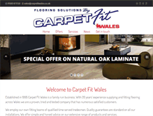 Tablet Screenshot of flooringcardiff.co.uk